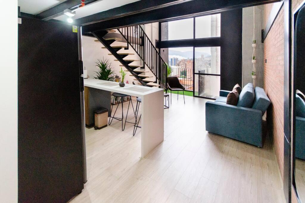 Apartamento Tipo Loft Medellín Zewnętrze zdjęcie