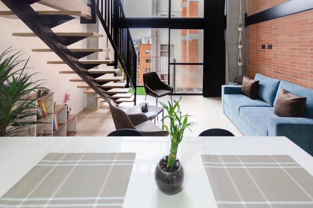 Apartamento Tipo Loft Medellín Zewnętrze zdjęcie