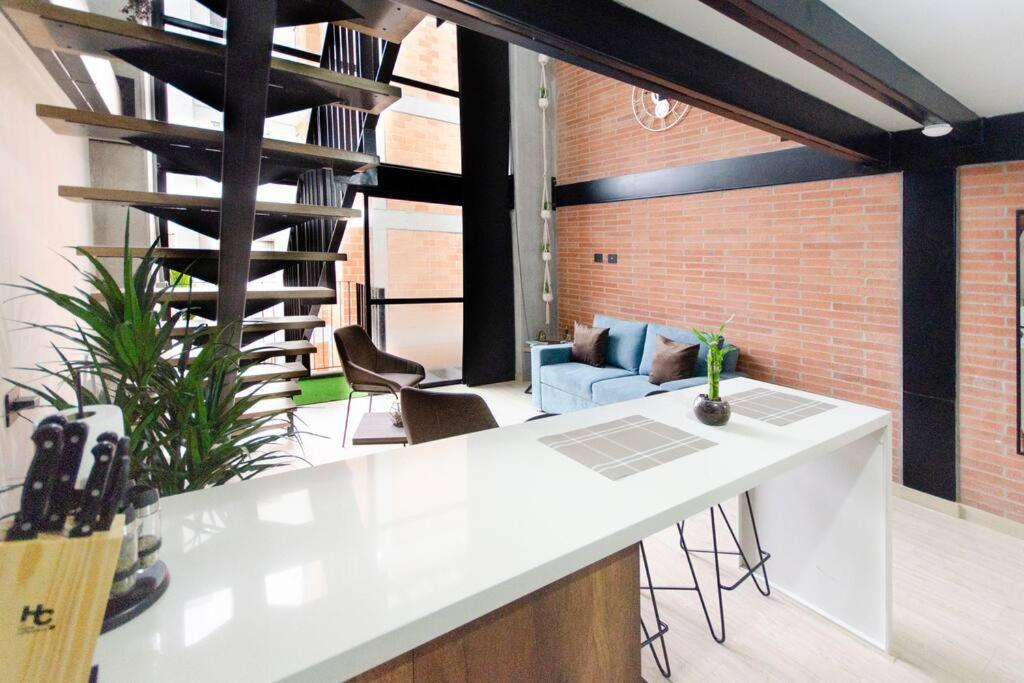 Apartamento Tipo Loft Medellín Zewnętrze zdjęcie